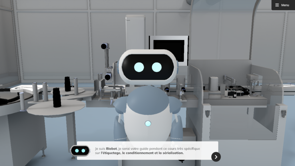 Biobot robot exercice